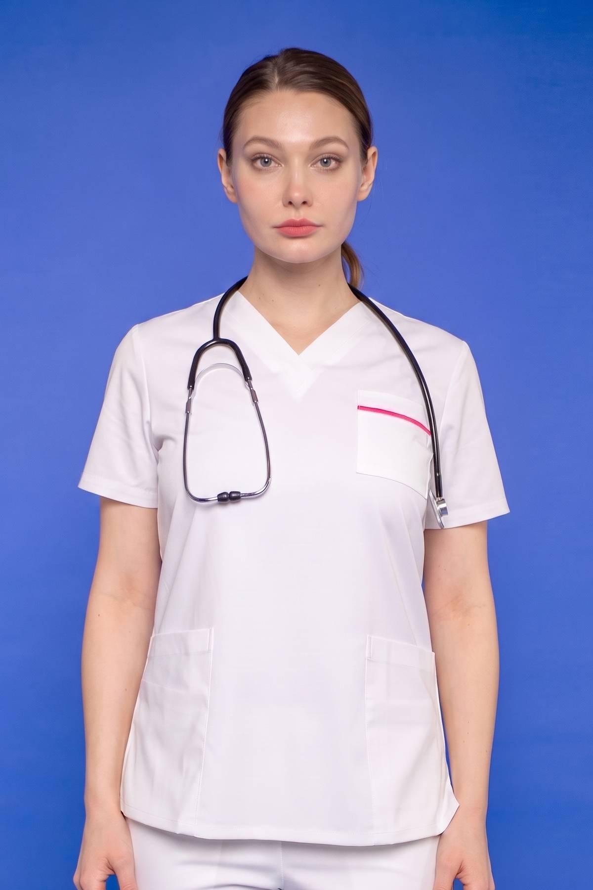 Туника медицинская женская Pulse 247 Montana R150, белый, XL