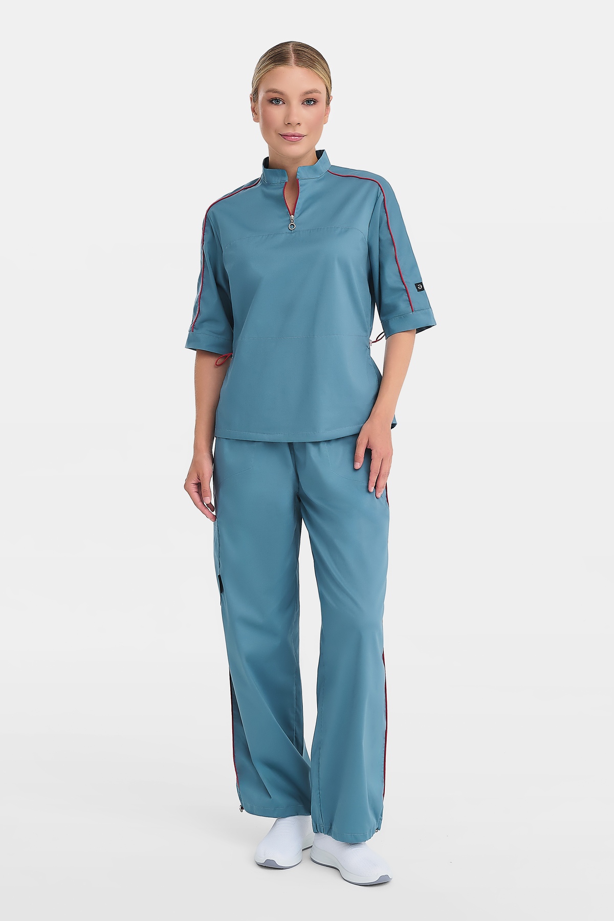 Брюки женские Тезис TZ320, tensa, серо-голубой, 52