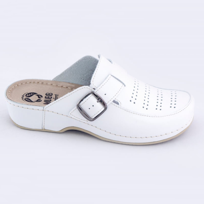 Сабо MUBB Comfort 250, женские, белый, 39
