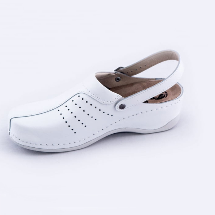 Сабо MUBB Comfort 739, женские, белый, 40