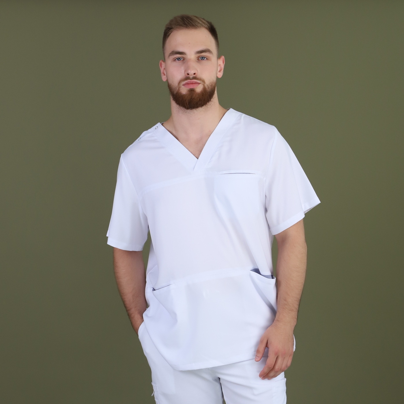 Туника мужская Тезис TZ600, белый, 48