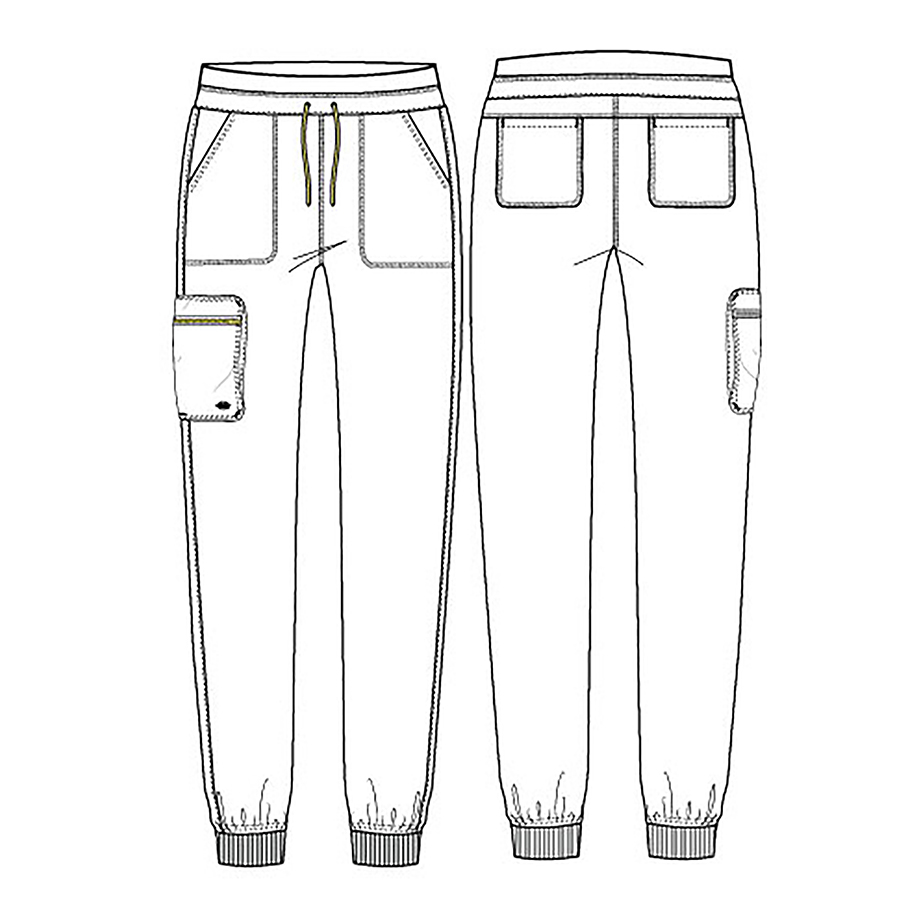 Джоггеры медицинские женские Dickies Dynamix DK234, синий, XL