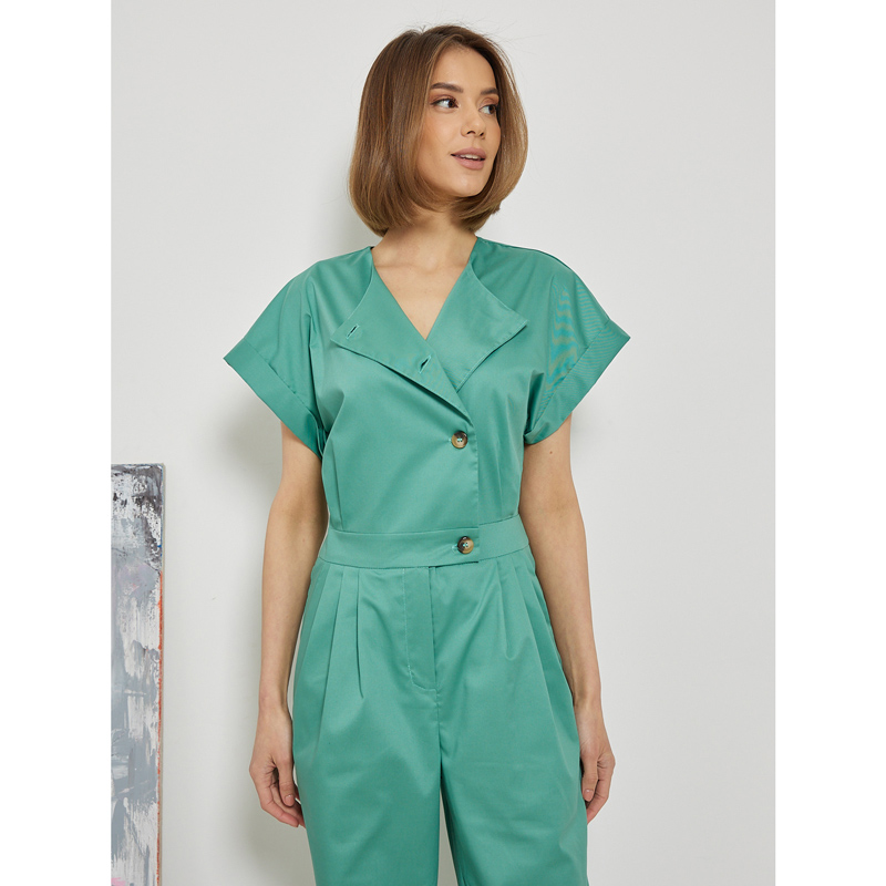 Комбинезон женский Dr. Nice «Beauty», зеленый, 42-44