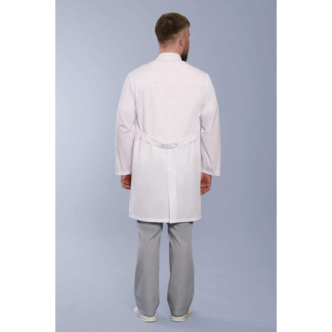 Халат мужской 550 Satory, белый, 46