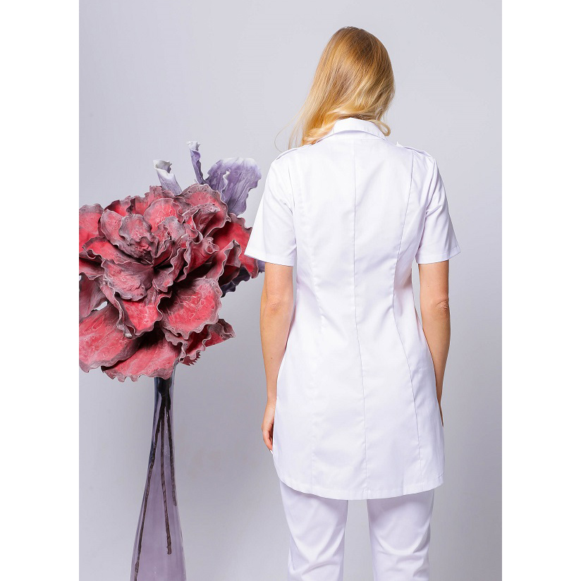 Блуза женская «Сафари», белая, 54