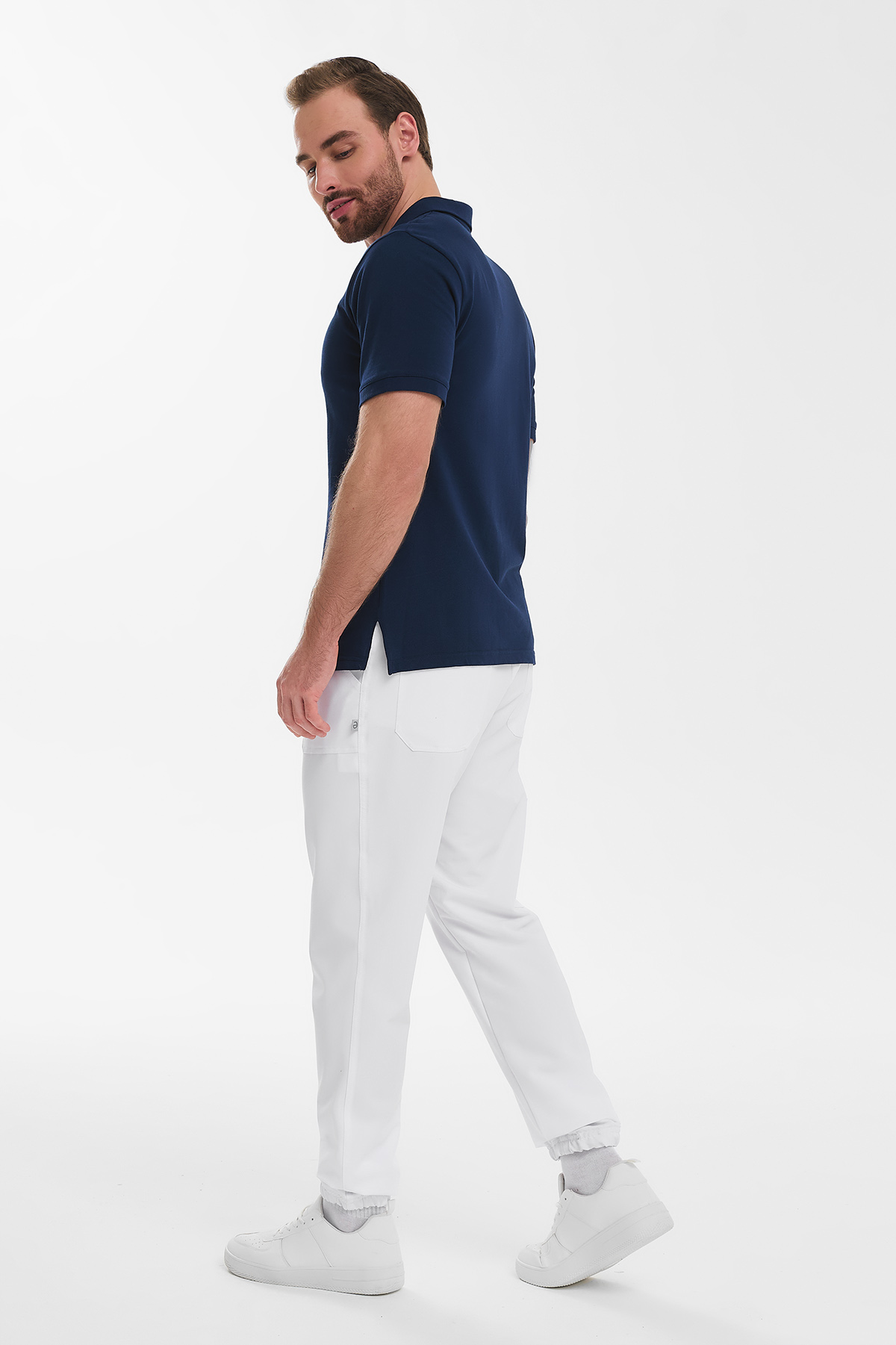 Поло мужское Тезис TZ550, темно-синий, 48