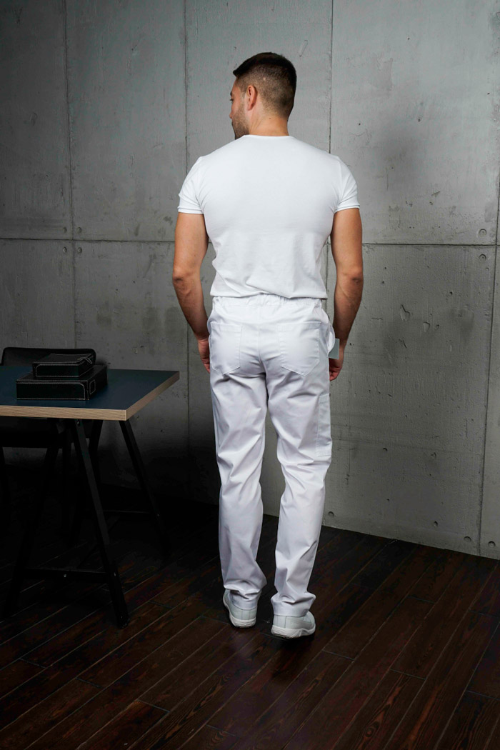 Брюки мужские «Софт», белые, 46