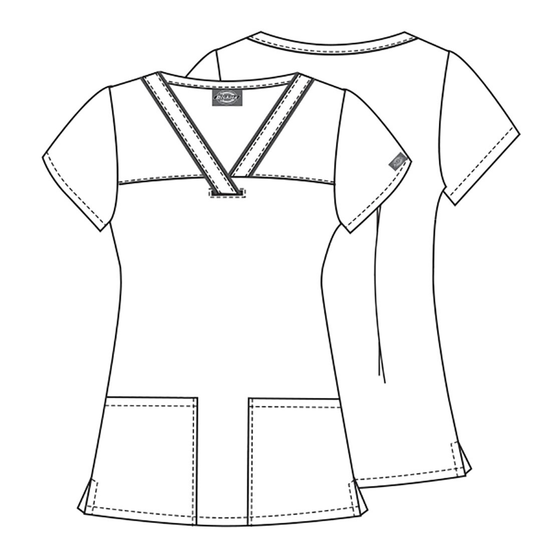 Топ женский Dickies DK709, хэллоуин, M