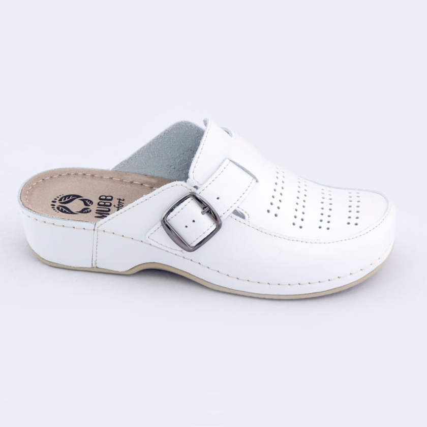 Сабо MUBB Comfort 250, женские, белый, 42