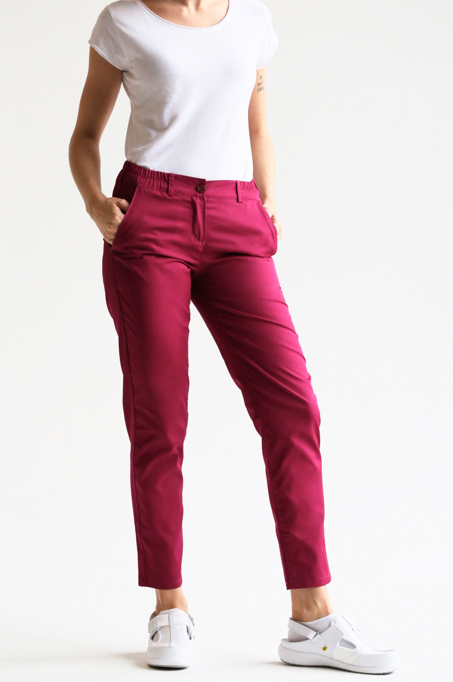 Брюки женские «NEW», малина, 42