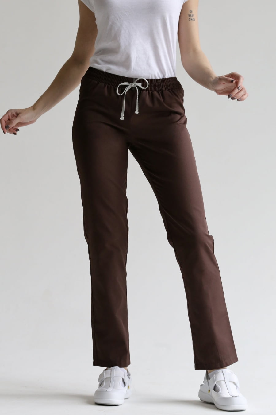 Брюки женские «Комфорт», шоколад, 54