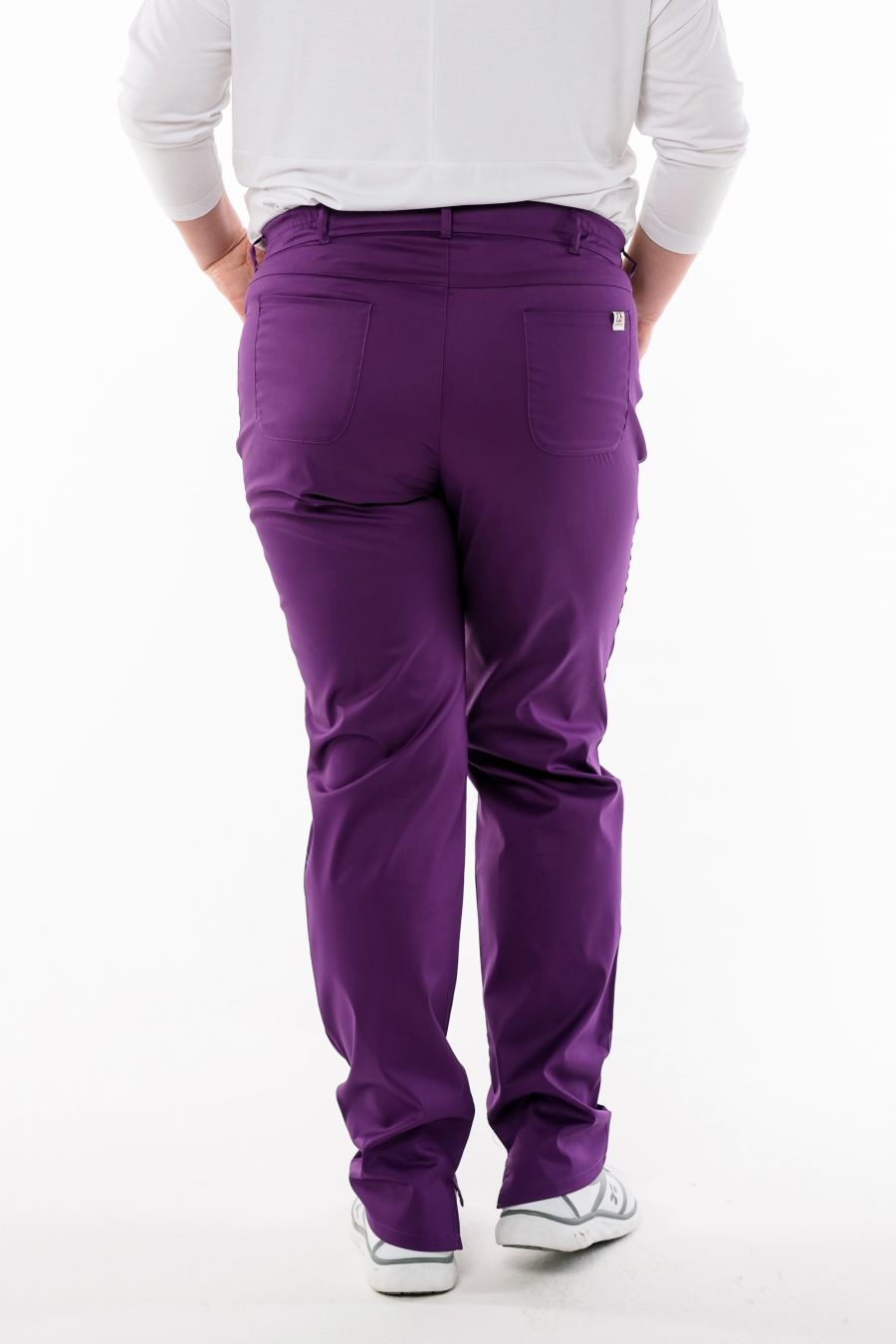 Брюки женские «Слим», фиолетовый, 52