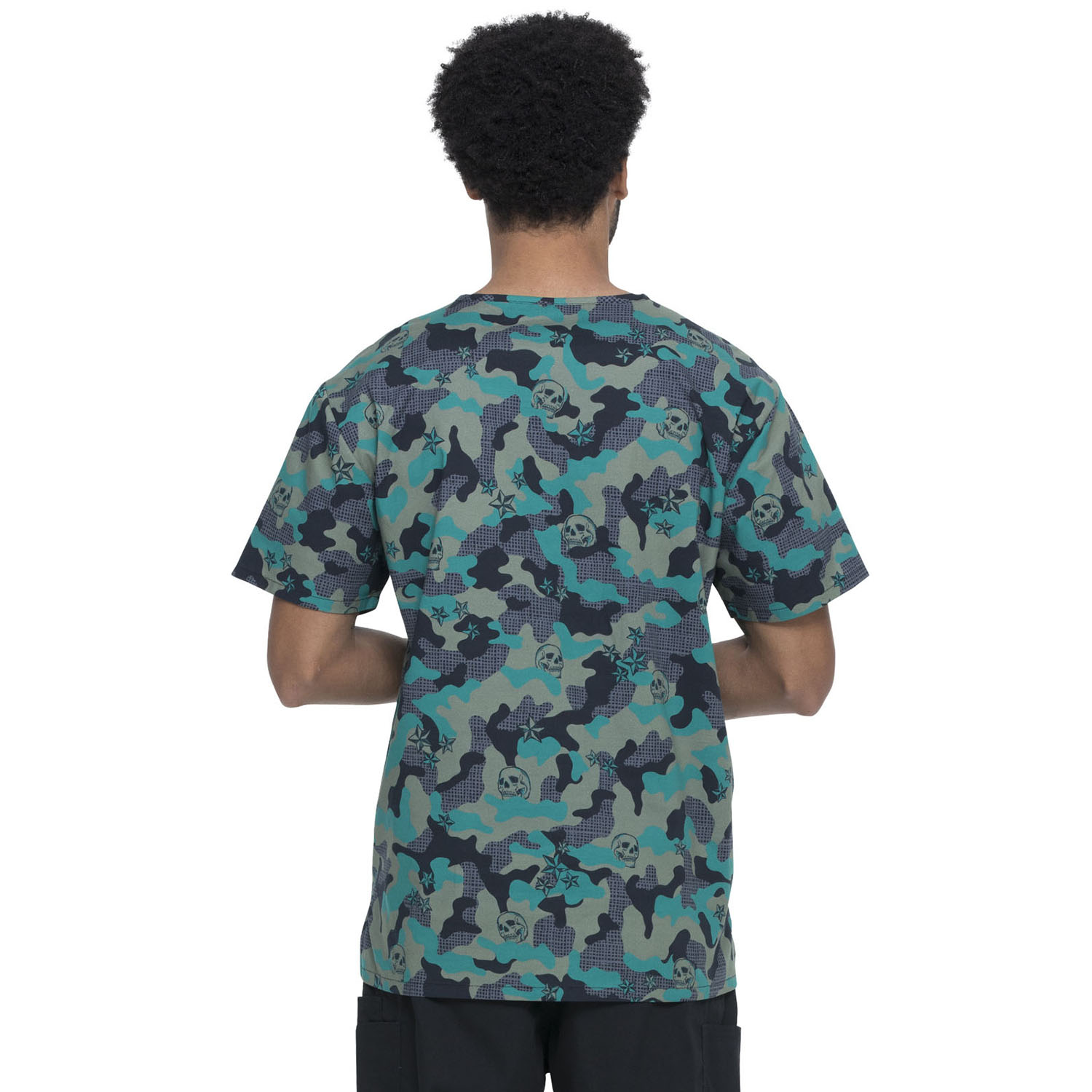 Топ мужской Dickies DK725, камуфляж, XS