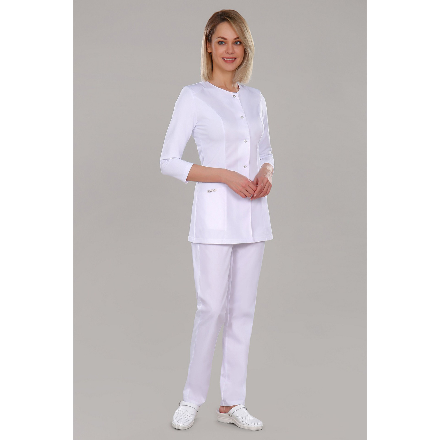 Костюм женский 177СТА, белый, 54