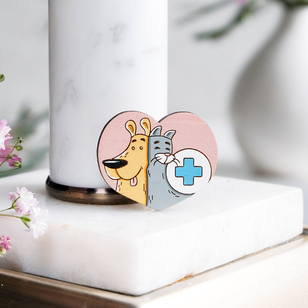 Значок "Значок ветеринара"