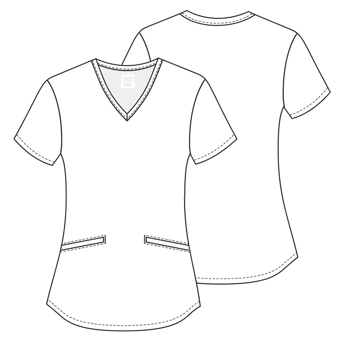 Топ женский Cherokee CK637, ёжики, S