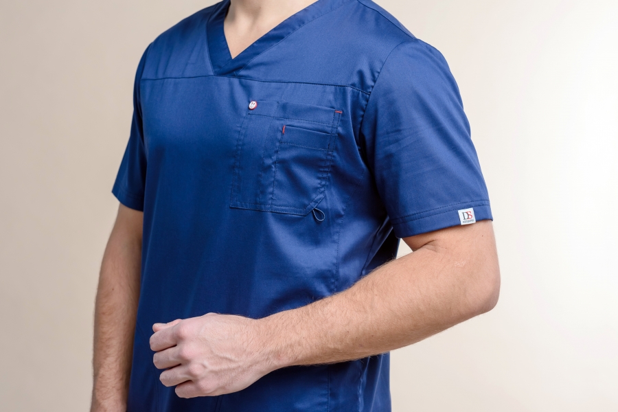 Блуза мужская «Немо», синий, 44