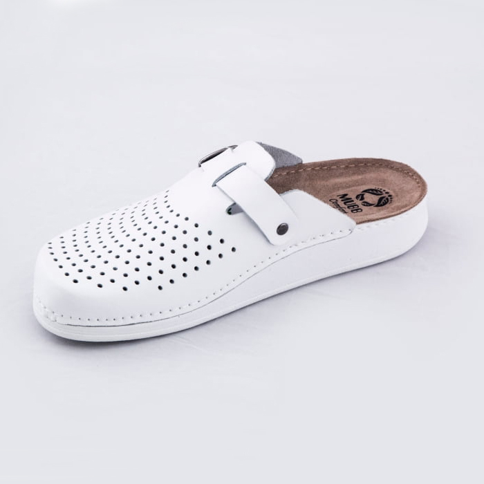 Сабо MUBB Comfort 34001, мужские, белый, 44