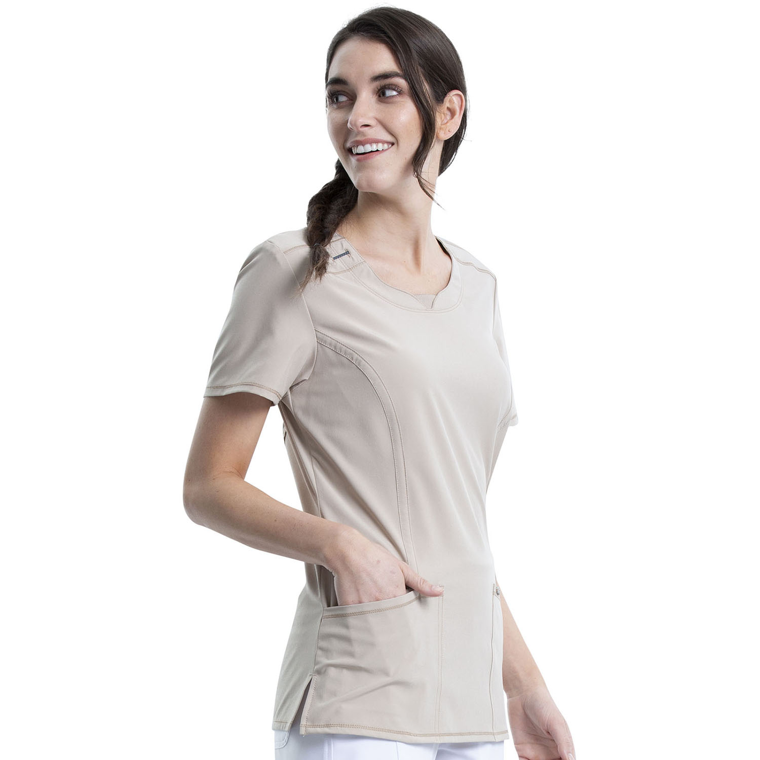 Топ женский Cherokee 2624A, бежевый, XXS