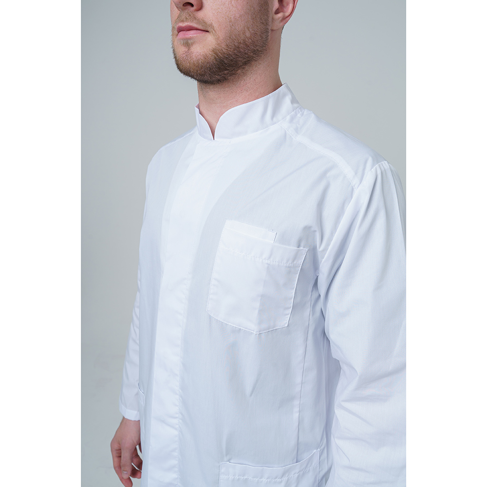 Халат мужской 68ТСД, белый, 48