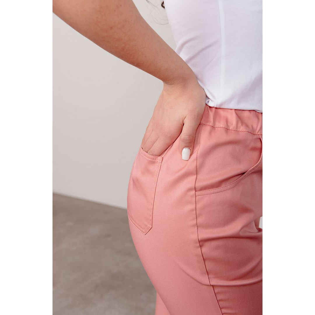 Брюки медицинские женские ADVA, розовый, 50