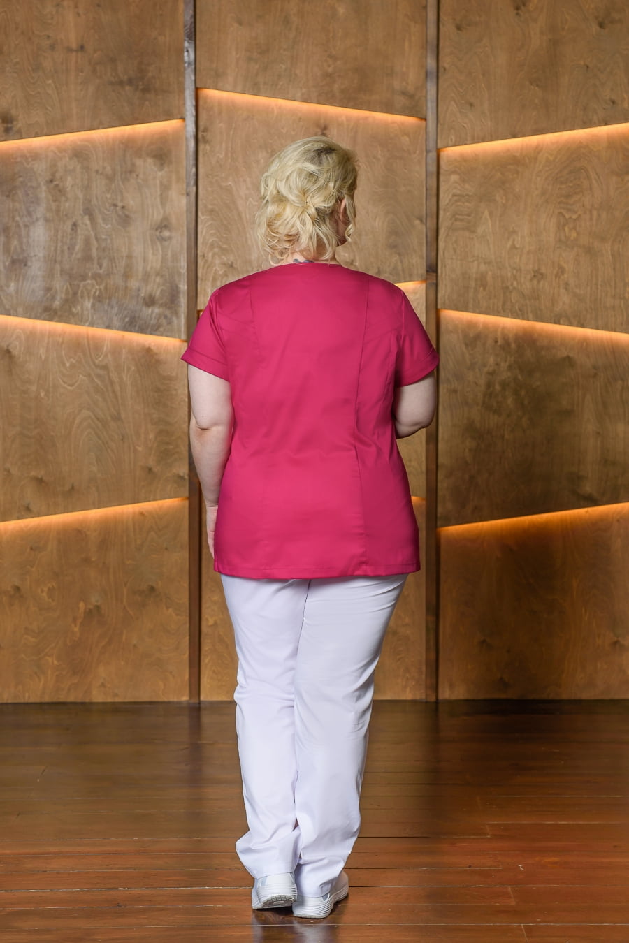 Блуза женская «Альфа», фуксия, 54