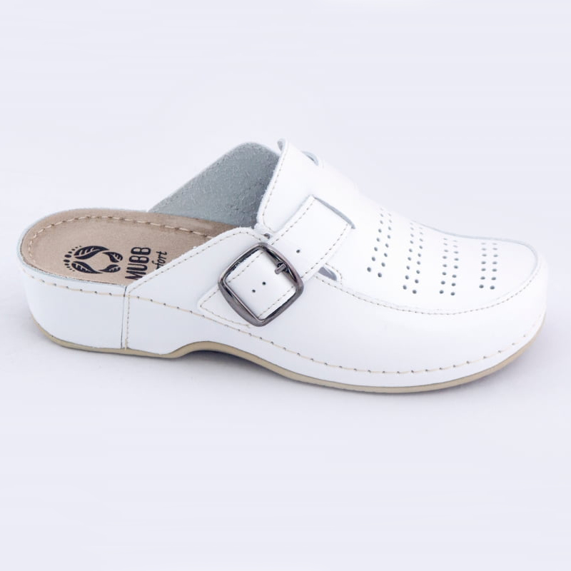Сабо MUBB Comfort 250, женские, белый, 41