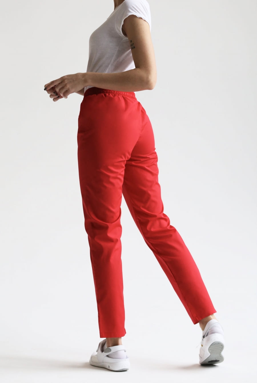 Брюки женские «Комфорт», красный, 56