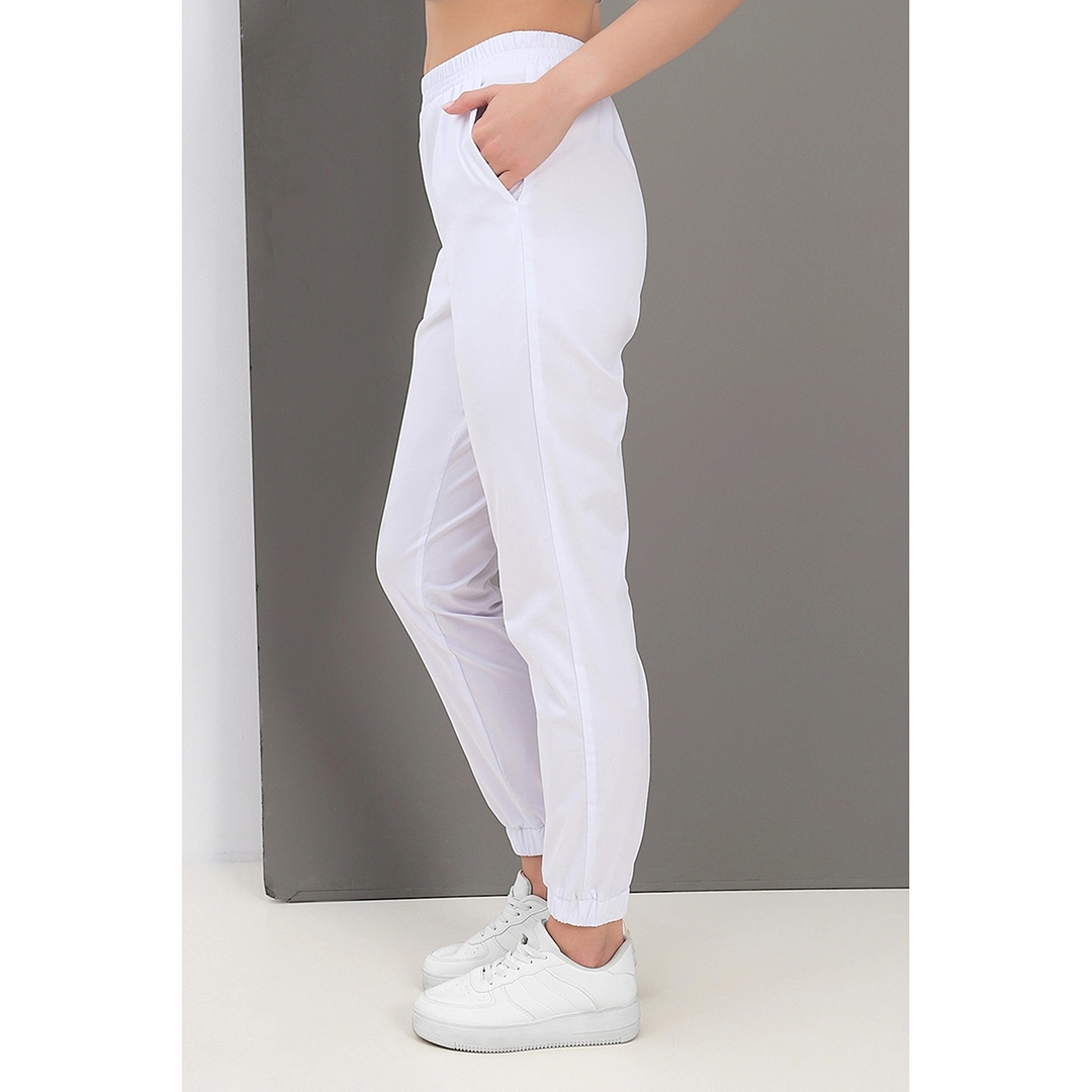 Брюки медицинские женские 1-20-01-0, белый, 50