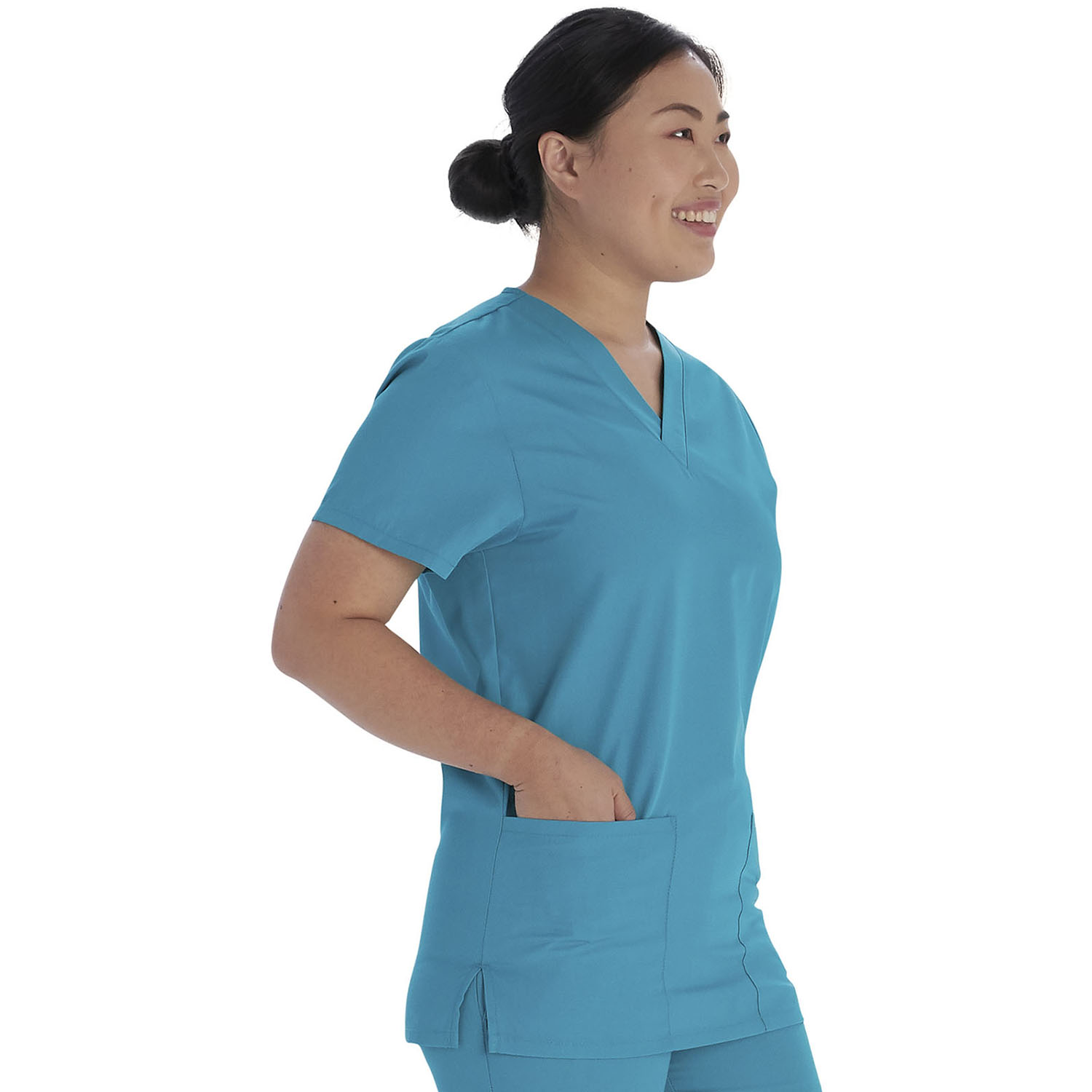 Топ унисекс Cherokee VT501C, голубой, S