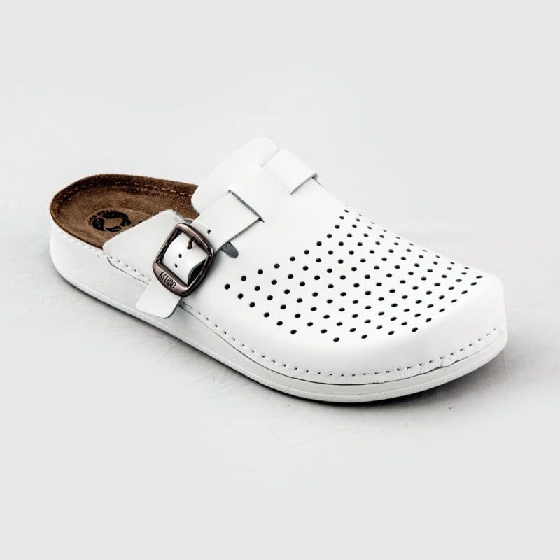 Сабо MUBB Comfort 34001, мужские, белый, 43
