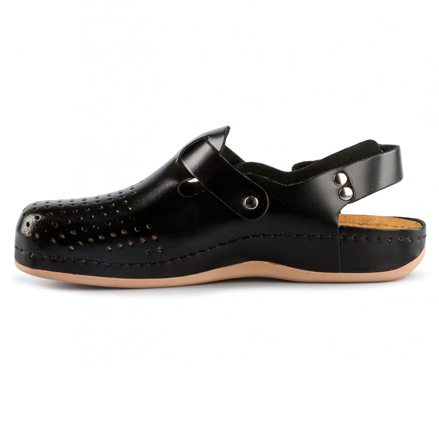 Тапочки-сабо Леон 701М, мужские, черный, 43