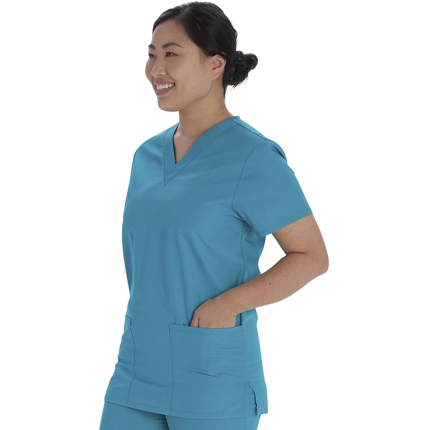 Топ унисекс Cherokee VT501C, голубой, S