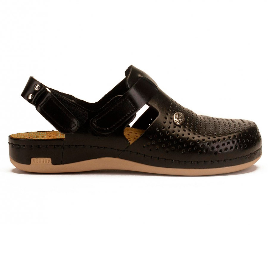 Тапочки-сабо Леон 951, женские, черные, 38