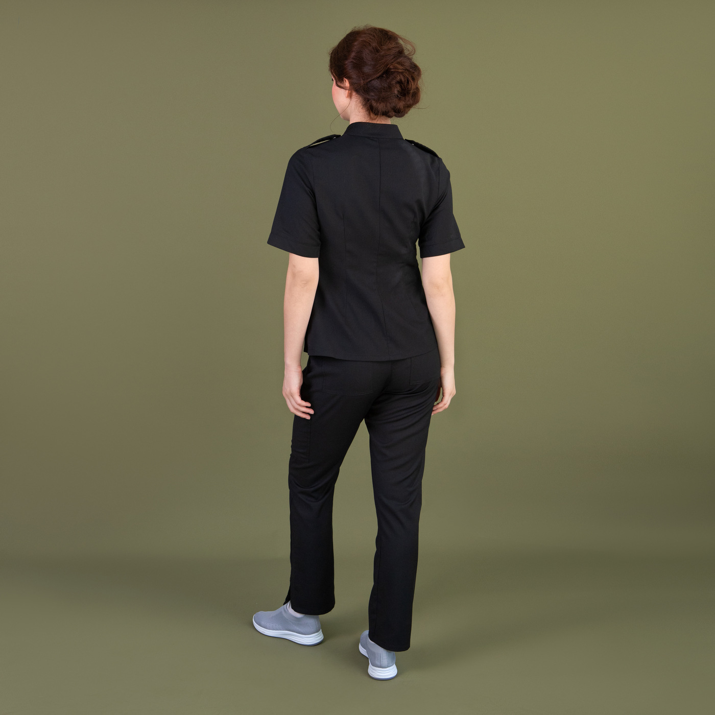 Брюки женские Тезис TZ310, черный, 42