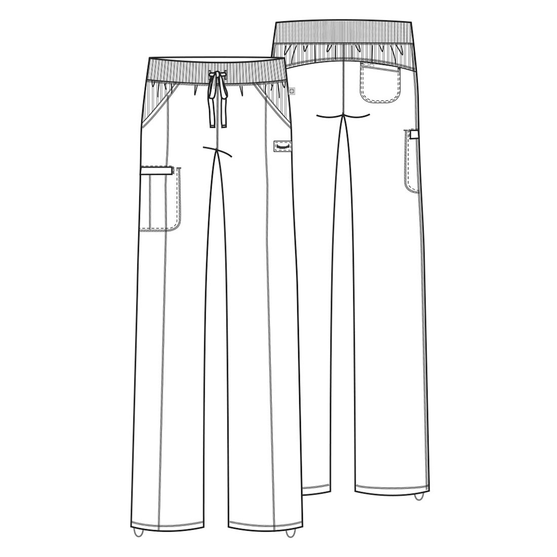 Брюки женские Cherokee 1123A, хаки, S