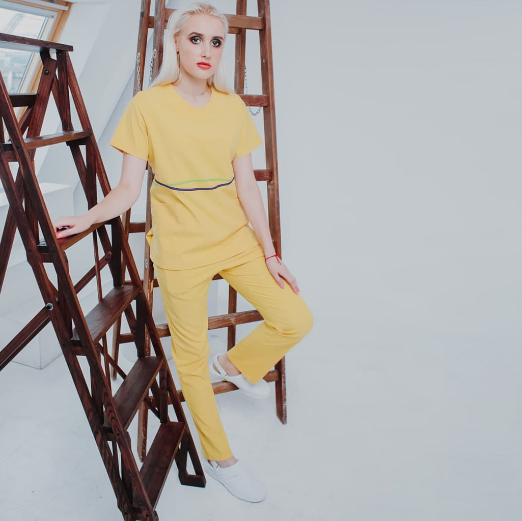 Туника женская 242 Florida, R126 лимонно-желтый, XXL