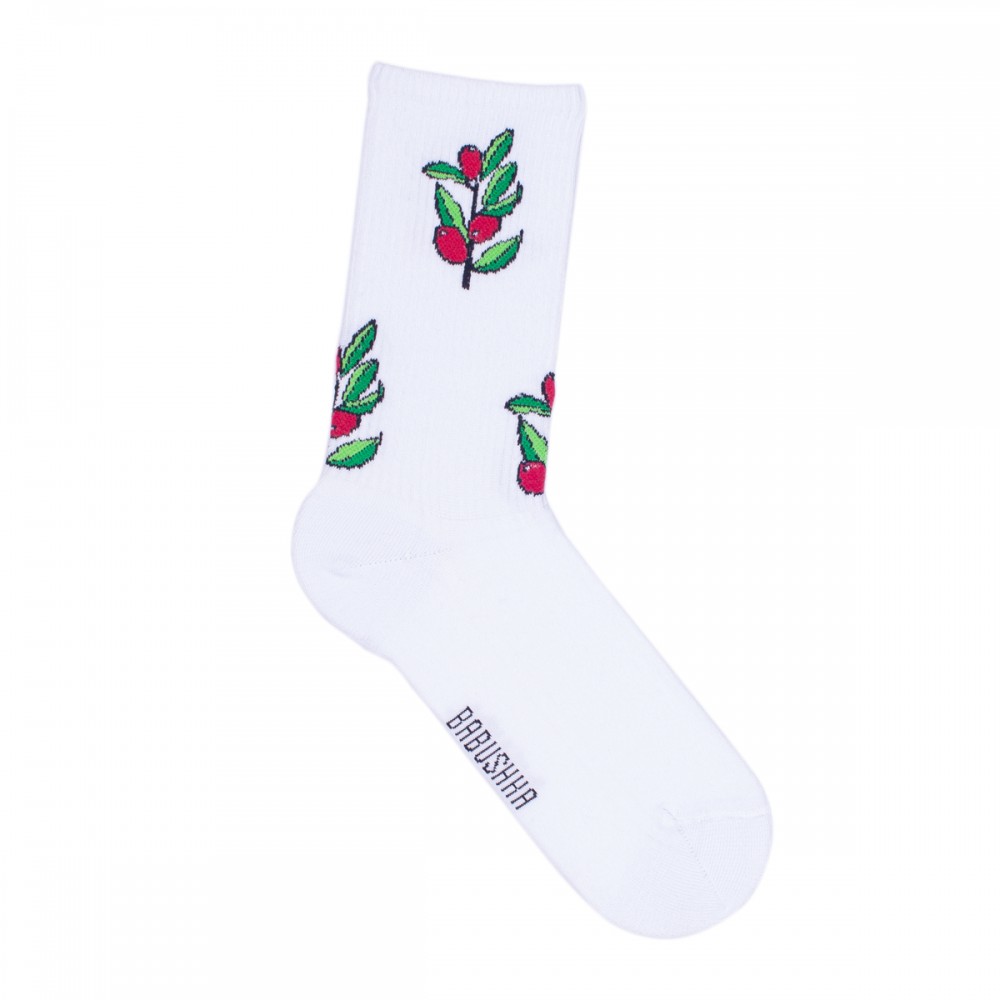 Носки женские, "Олива", белый, 36-40