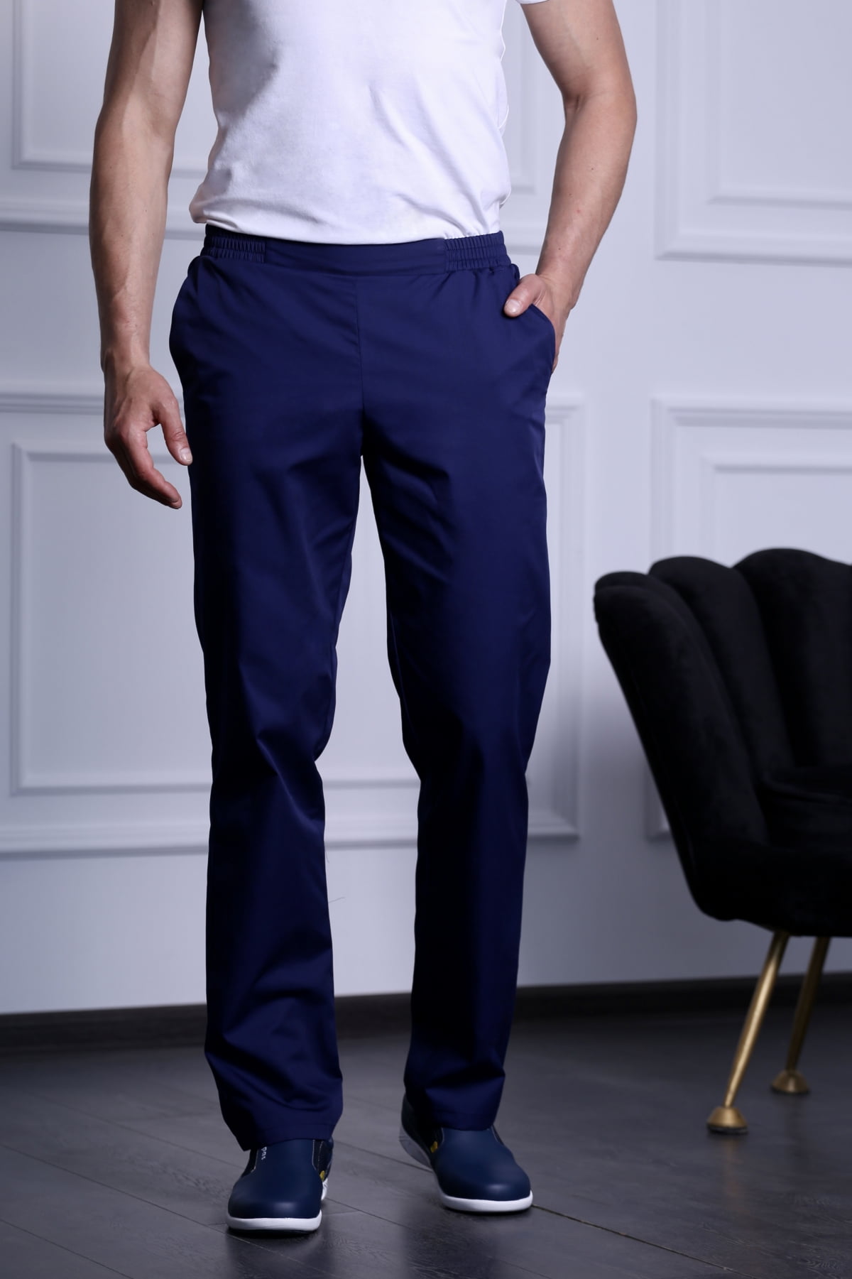 Брюки мужские «Комфорт М», темно-синий, 60