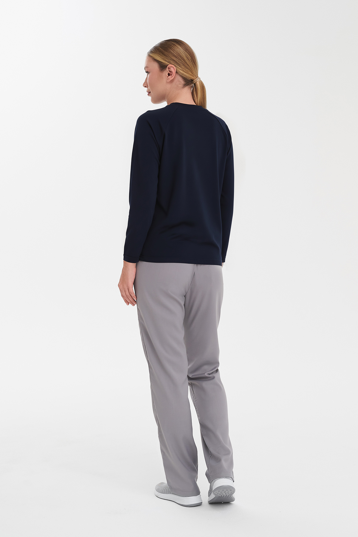 Лонгслив женский Тезис TZ112, темно-синий, 50