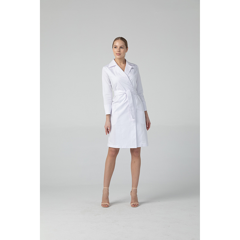 Халат женский Dr. Nice, белый, 44