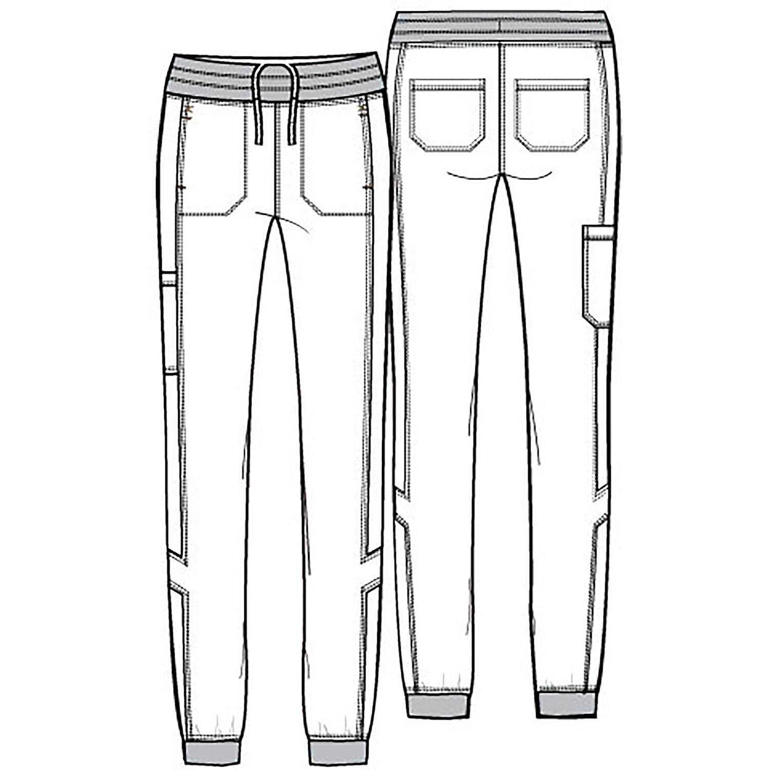 Брюки женские Cherokee CKK071, голубой, S