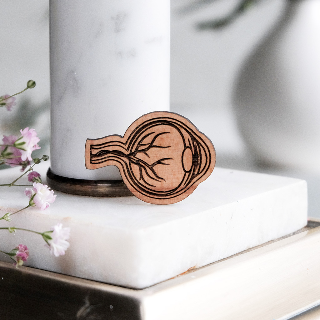 Значок "Глаз анатомический"