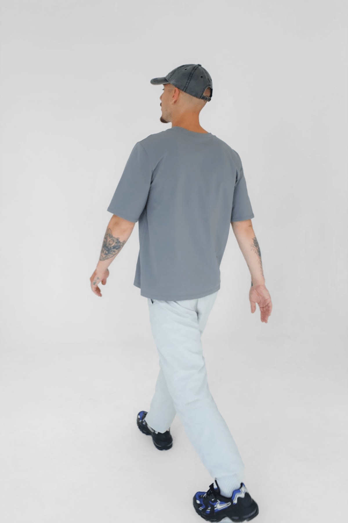 Футболка мужская Тезис TZ510, серый, 50-52