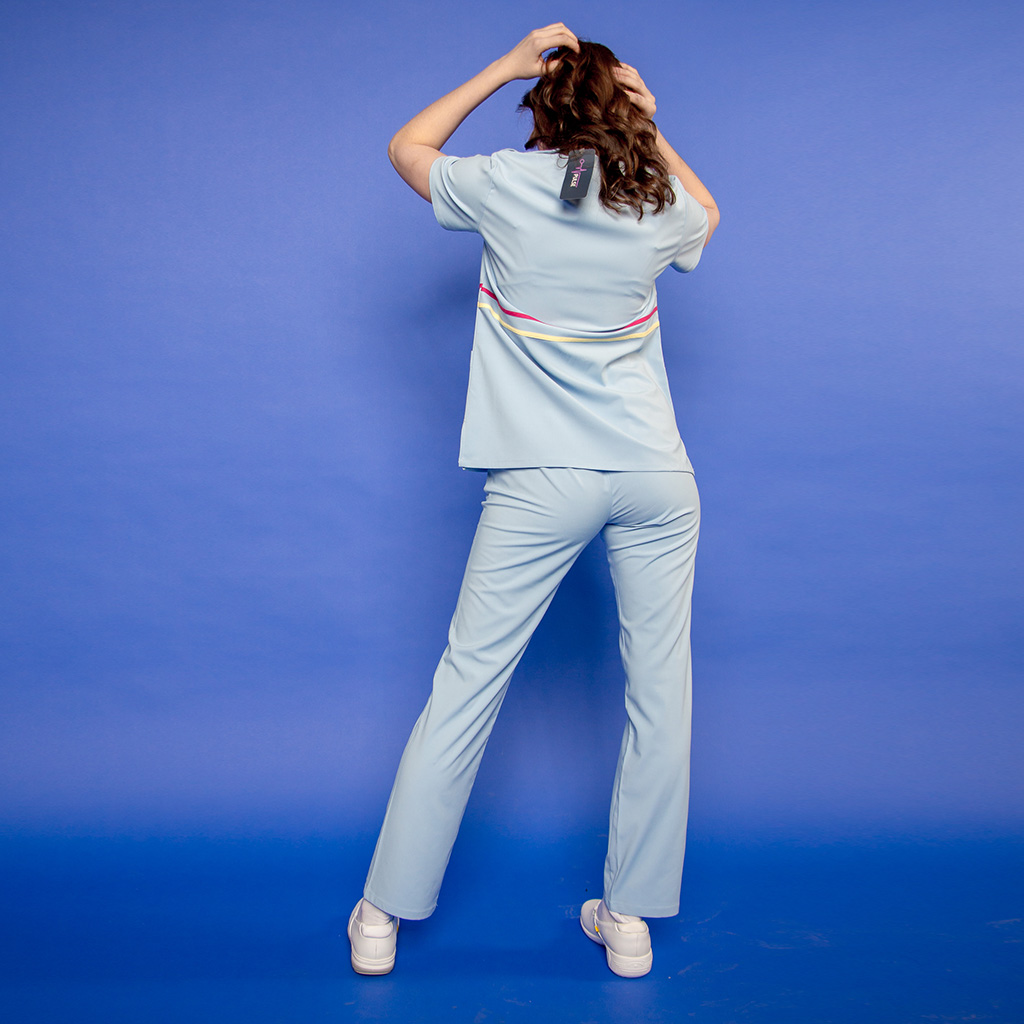 Брюки женские, R132 светло-голубой, S