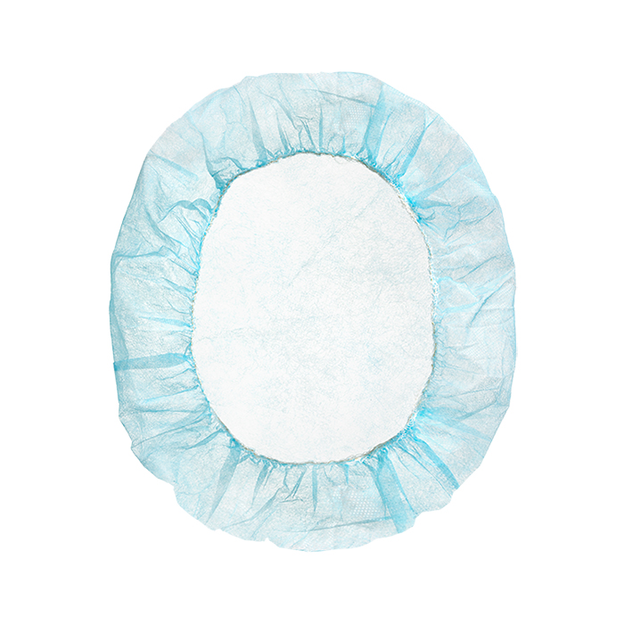 Bouffant Caps - шапочка-шарлотка, синяя, 100 шт