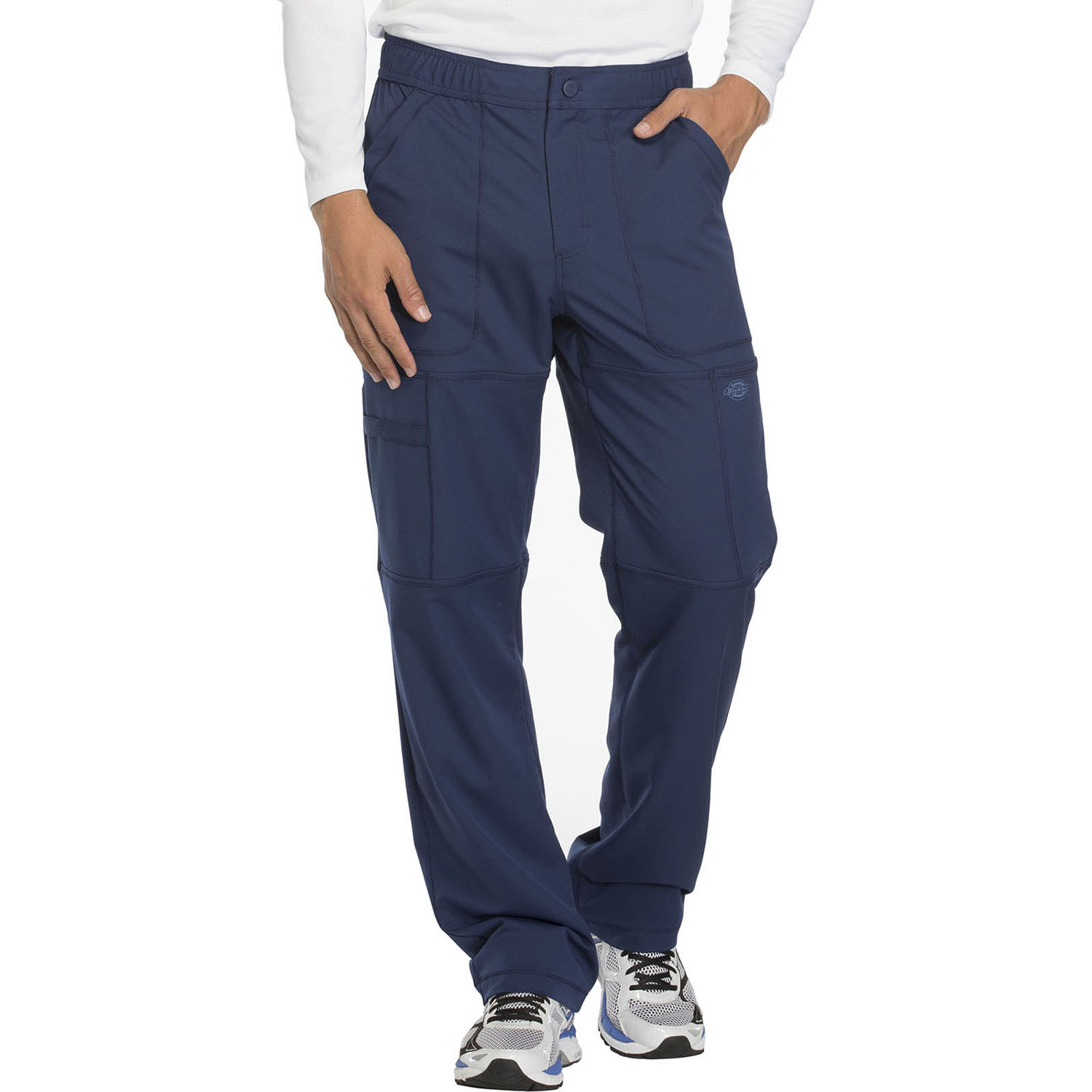 Брюки медицинские мужские Dickies DK110T, удлиненные, синий, XL