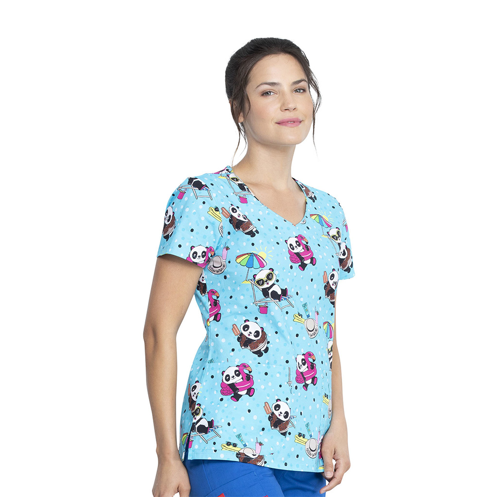 Топ женский Dickies DK700, с пандами, XS