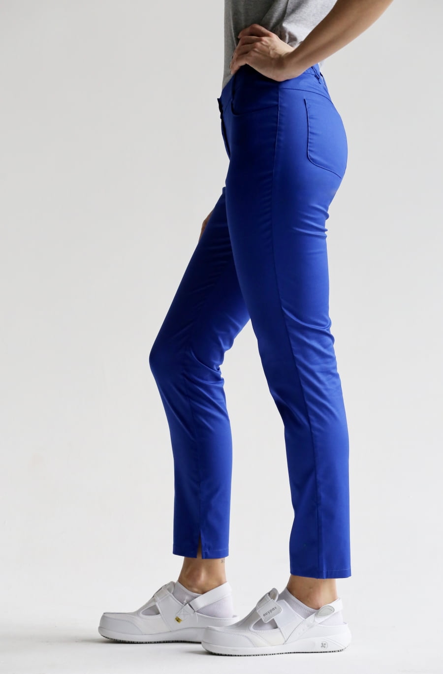 Брюки женские «Слим», василёк, 50