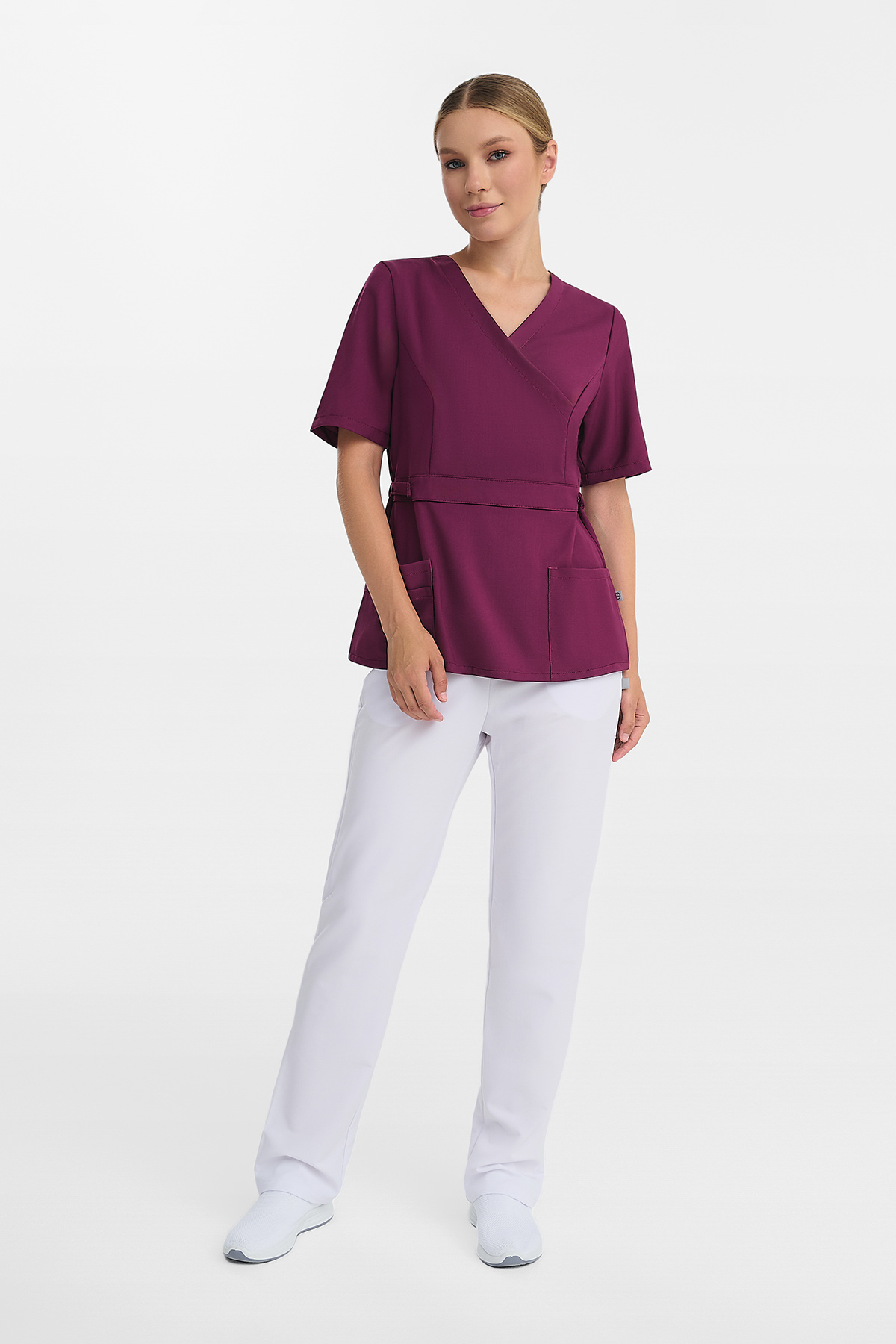 Туника женская Тезис TZ305, винный, 52